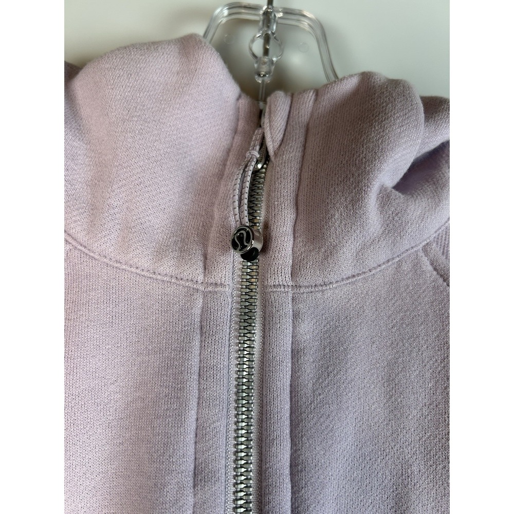 Lululemon Scuba Oversized Half-Zip Hoodie Women M/L Pink Athleisure Cropped - Picture 3 of 9